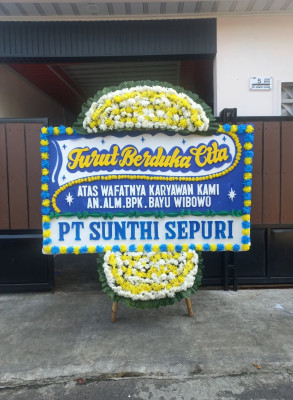 Papan Bunga Duka di Cijerah
